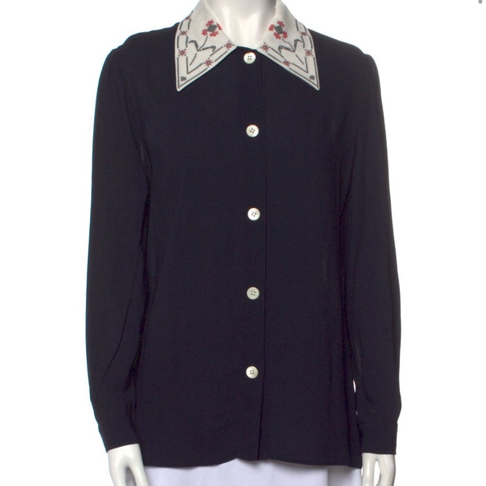 Miu Miu Button-Up Shirt